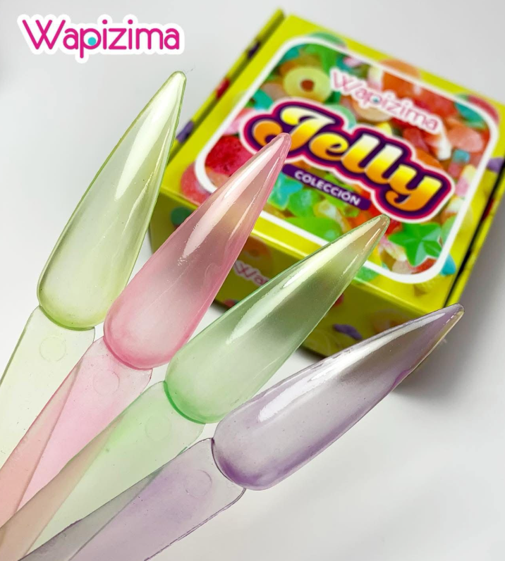 COLECCION ACRILICOS JELLY WAPIZIMA